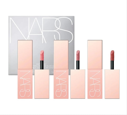 Nars, Set, Invite Only Mini Afterglow Liquid Blush, 3pc