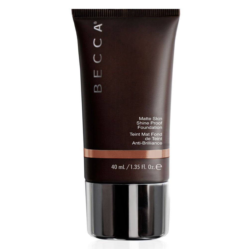 Becca, Foundation Matte Skin Shine Proof, Mahogany, 1.35oz/40ml