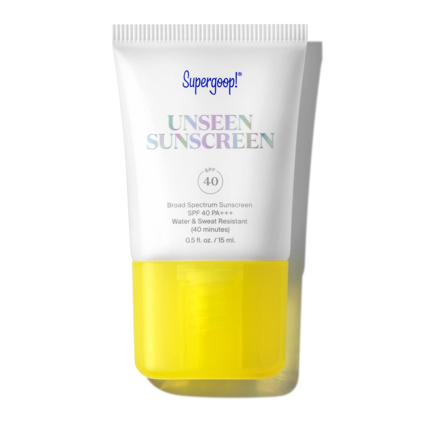 Supergoop, Sunscreen Unseen SPF 40, 0.5oz/15ml