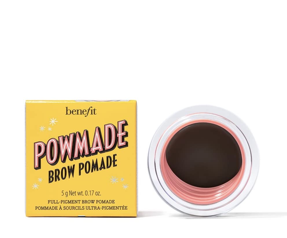 Benefit, Eyebrow POWmade Brow Pomade, Warm Deep Brown, 0.17oz/5g