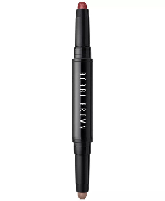 Bobbi Brown, Eyeshadow Long-Wear Cream Stick Dual-Ended, Pink Steel/Bark, 0.05oz/1.6g