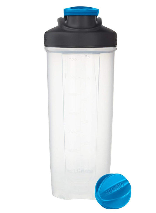 Contigo, Tool, Bottle Shake & Go Fit Shaker, Snap Lid, Carolina Blue, 28oz