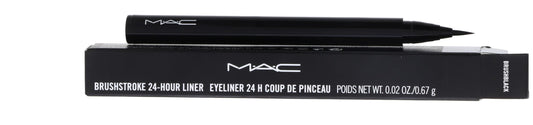 MAC, Eyeliner Brushstroke, Brushblack, 0.02oz/0.67g