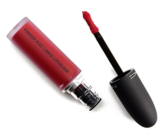 MAC, Lipstick Powder Kiss Liquid, Haute Pants, 0.17oz/5ml