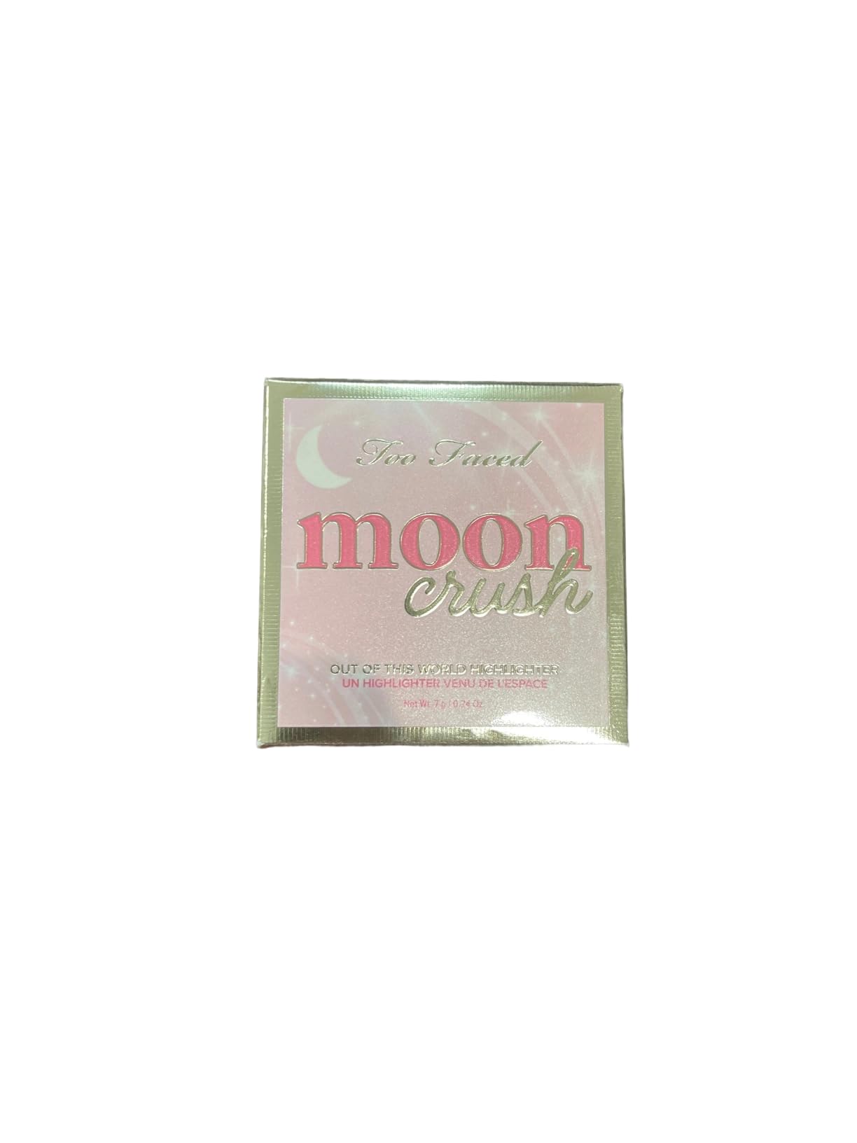 Too Faced, Highlighter Moon Crush, Summer Moon, 0.24oz/7g