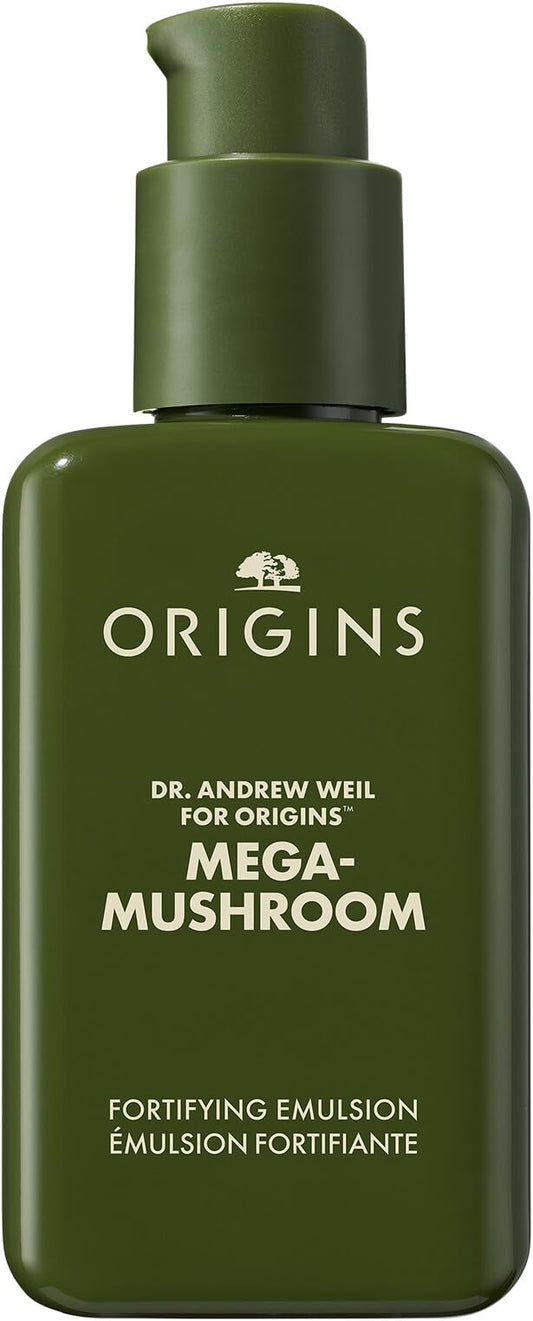 Origins, Moisturizer Mega-Mushroom Fortifying Emulsion, 3.4oz/100ml