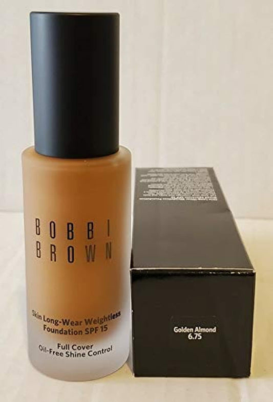 Bobbi Brown, Foundation Skin Long-Wear Weightless, Golden Almond, 1oz/30ml
