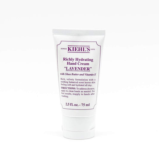 Kiehl's, Hand Richly Hydrating Cream, Lavender, 2.5oz/75ml