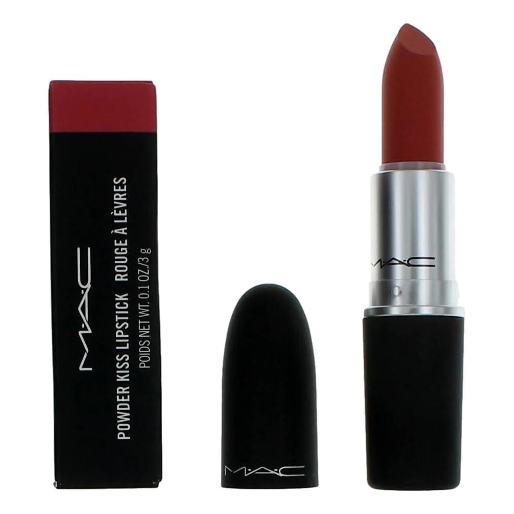 MAC, Lipstick Powder Kiss, Sheer Outrage, 0.1oz/3g