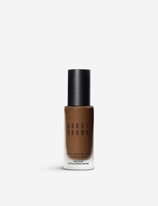 Bobbi Brown, Foundation Skin Long-Wear Weightless, Warm Walnut, 1oz/30ml