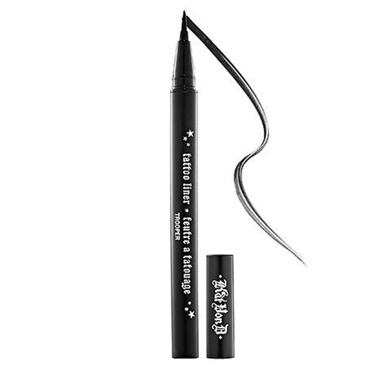 Kat Von D, Eyeliner Tattoo, Trooper Black, 0.007oz/0.2ml