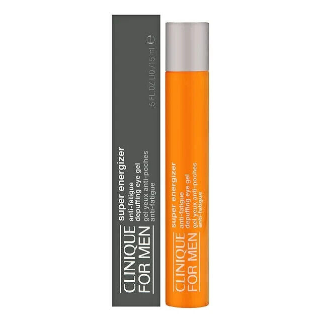 Clinique For Men, Eye Super Energizer Anti-Fatigue Depuffing Eye Gel, 0.5oz/15ml