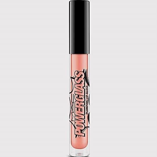 MAC, Lipgloss Powerglass Plumping, Two Plumps Up, 0.09oz/2.8ml