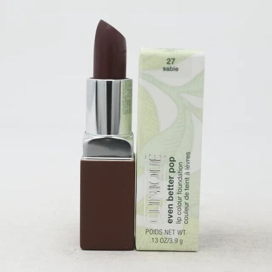 Clinique, Lipstick Even Better Pop, Sable, 0.13oz/3.9g