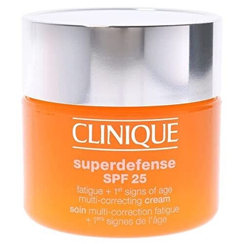 Clinique, Moisturizer Superdefense SPF 40 Fatigue + 1st Signs of Age Multi-Correcting Cream, Dry, 1.7oz/50ml