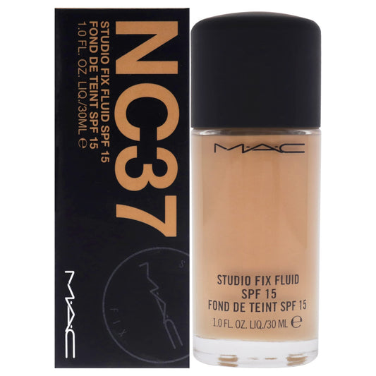 MAC, Foundation Studio Fix Fluid Matte, NC37, 1oz/30ml
