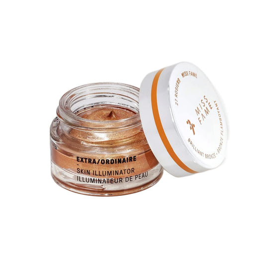 27 Rosiers, Highlighter Skin Illuminator Extra/Ordinaire, Brilliant Bronze, 0.5oz/15g
