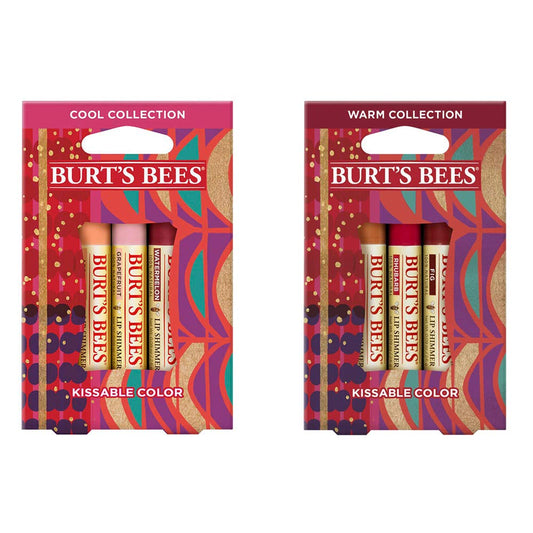 Burt's Bees, Bundle, Kissable Color, Warm & Cool, 6pc