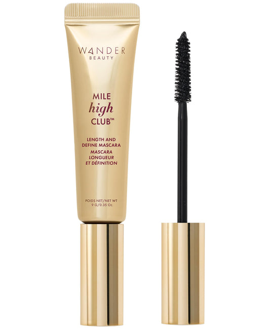 Wander Beauty, Mascara Mile High Club Length And Define, Black, 0.35oz/9g