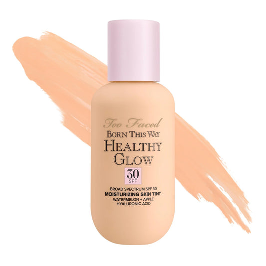 Too Faced, Foundation Born This Way Healthy Glow SPF 30, Vanilla, 2oz/60ml