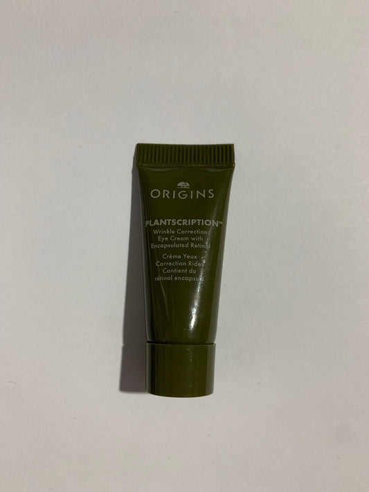 Origins, Moisturizer Plantscription Wrinkle Correction Eye Cream, 0.17oz/5ml