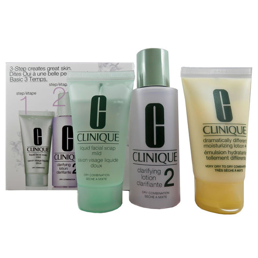 Clinique, Set, 3 Step Creates Great Skin, Dry, 3pc