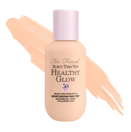 Too Faced, Foundation Born This Way Healthy Glow SPF 30, Porcelain, 2oz/60ml