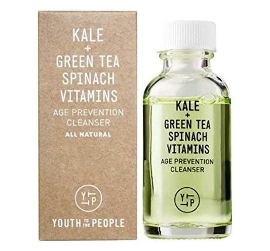 Youth to the People, Cleanser Kale + Green Tea Spinach Age Prevention, 0.5oz/15ml