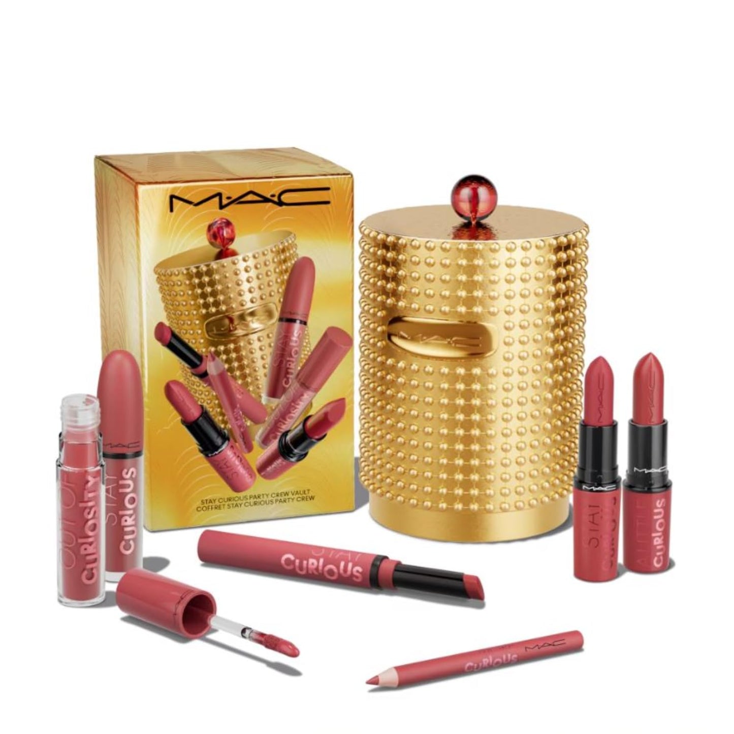 MAC, Set, H24 Stay Curious Party Crew, 6pc