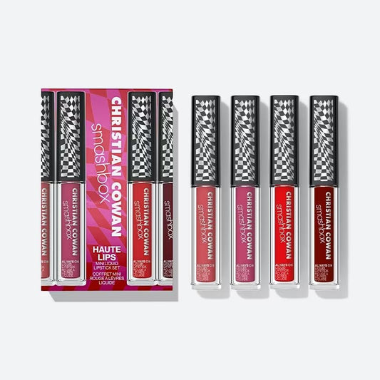 Smashbox, Set, Christian Cowan Haute Lips, 4pc