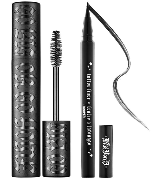 Kat Von D, Bundle, Mascara + Eyeliner Duo, 2pc