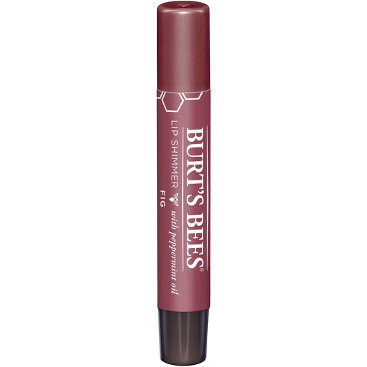 Burt's Bees, Lipbalm Lip Shimmer, Fig, 0.09oz/2.6g