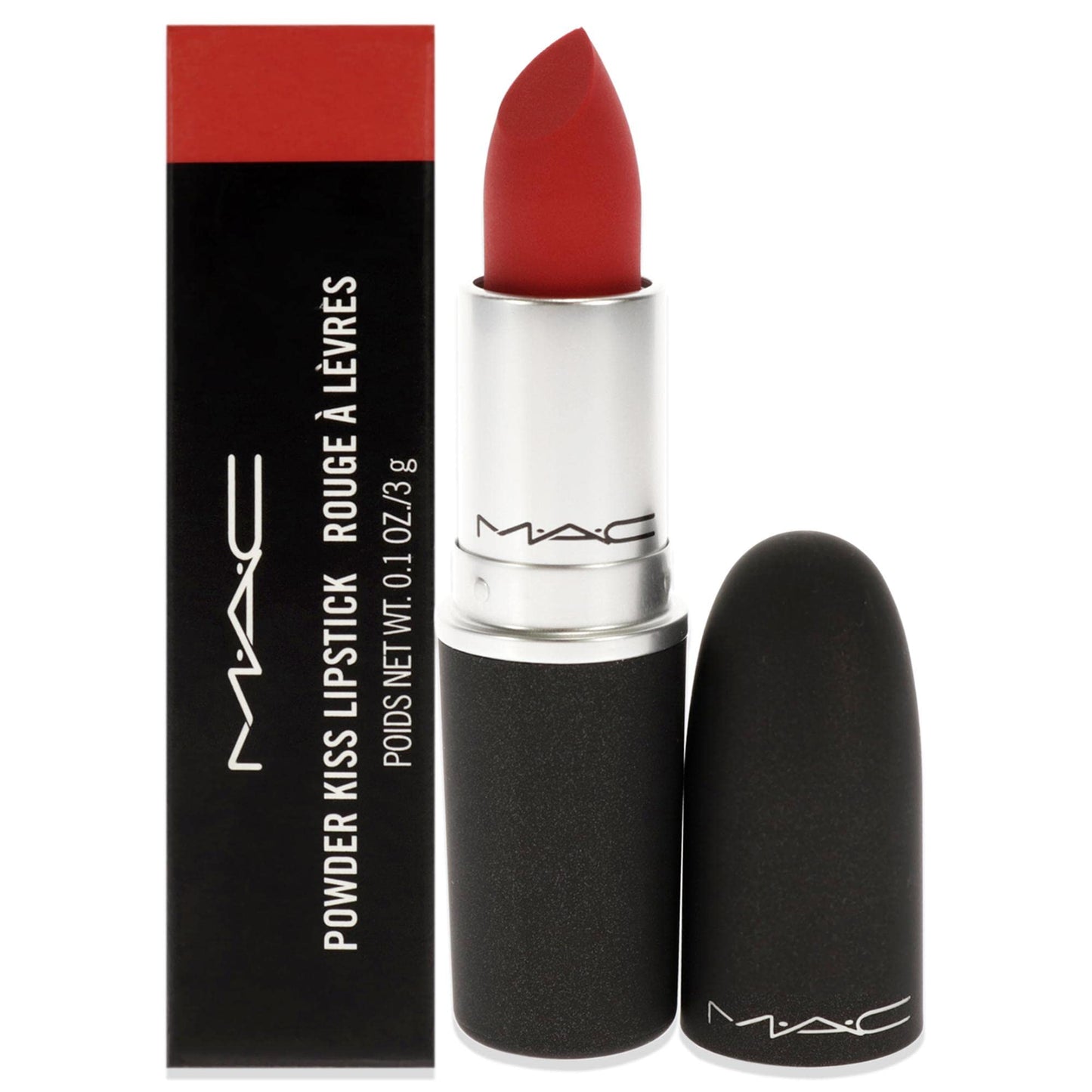 MAC, Lipstick Powder Kiss, Lasting Passion, 0.1oz/3g