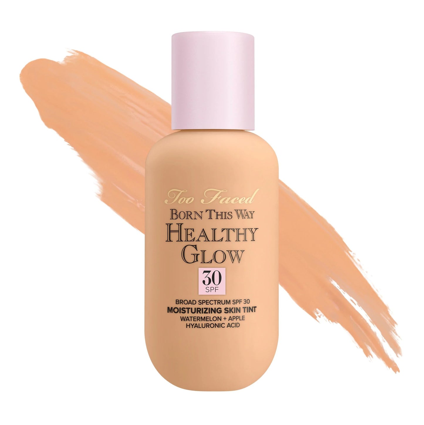 Too Faced, Foundation Born This Way Healthy Glow SPF 30, Light Beige, 2oz/60ml