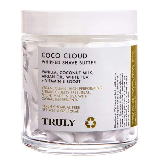 Truly, Shave Coco Cloud Whipped Butter, 4oz/120ml