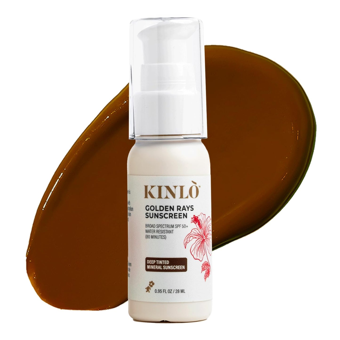 Kinlo, Sunscreen Golden Rays, Deep, 0.95oz/28ml