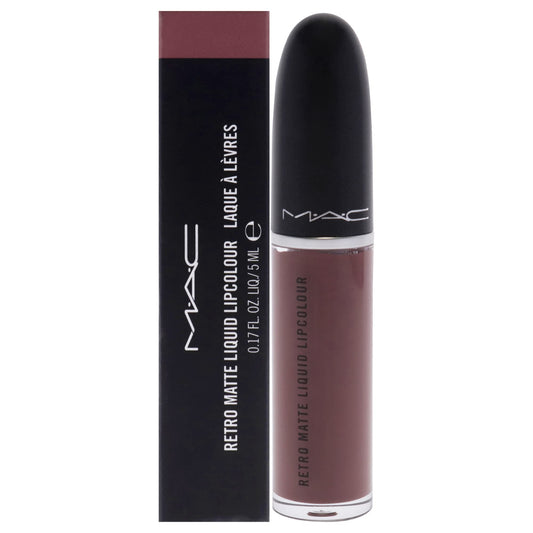 MAC, Lipstick Retro Matte Liquid, Topped With Brandy, 0.17oz/5ml