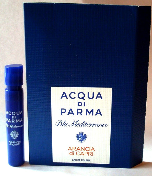Acqua Di Parma, Fragrance, Arancia Di Capri Blu Mediterraneo, 0.04oz/1.2ml