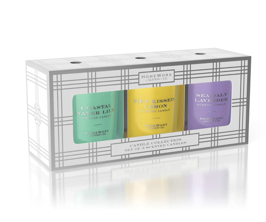 Homeworx, Set, Candle Collection Scented, 3pc