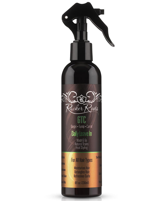 Rucker Roots, Conditioner GTC Daily Leave In, 8oz/236ml
