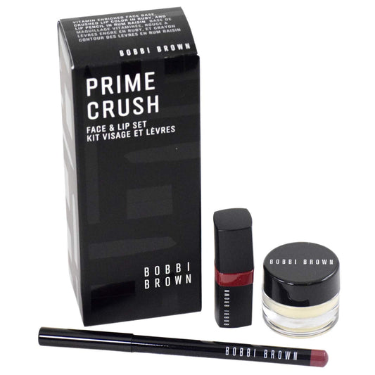 Bobbi Brown, Set, Prime Crush Face & Lip, 3pc