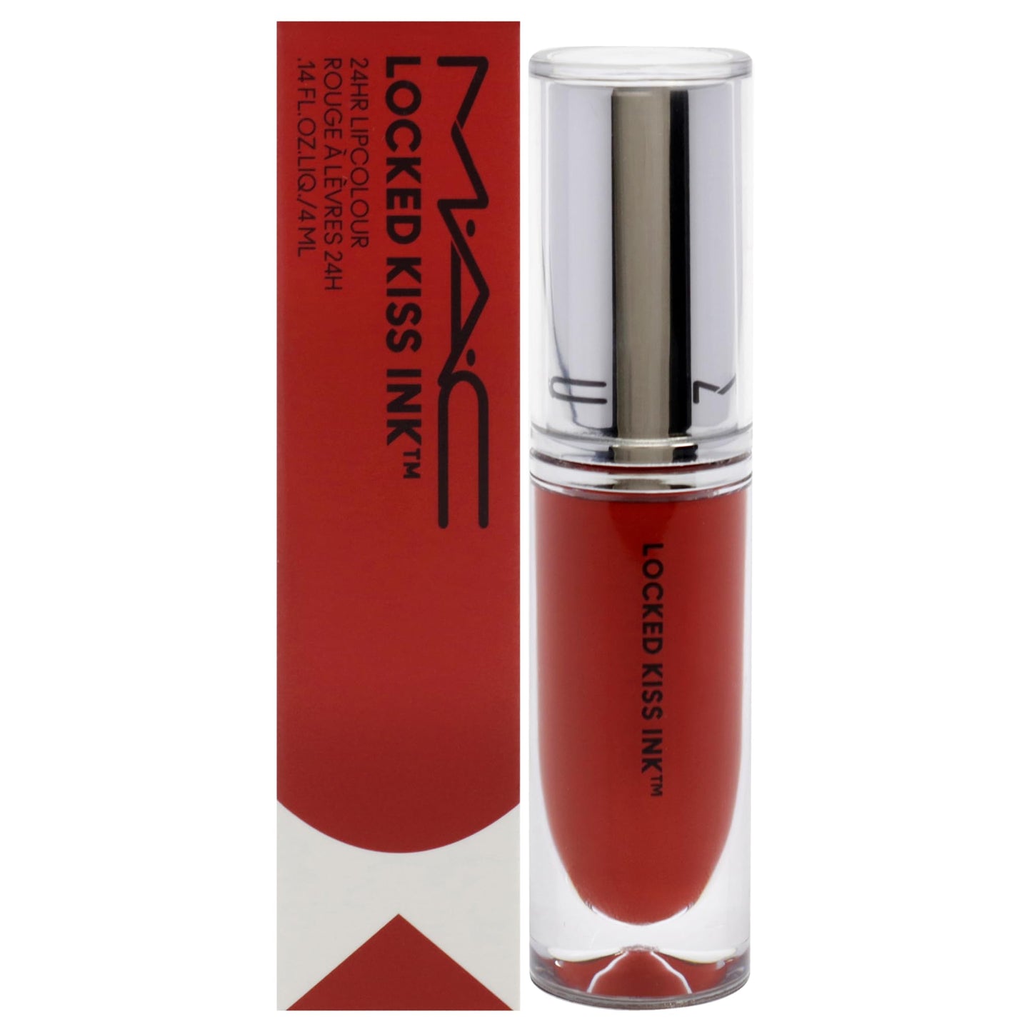 MAC, Lipstick Locked Kiss Ink Liquid, Vicious, 0.14oz/4ml