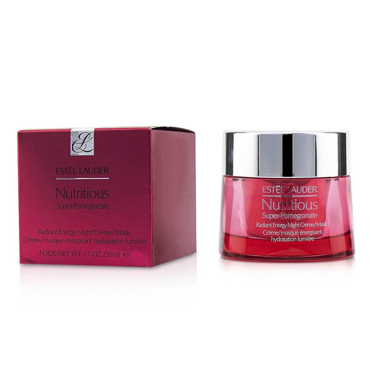 Estee Lauder, Moisturizer Nutritious Super-Pomegranate Radiant Energy Night Creme Mask, 1.7oz/50ml