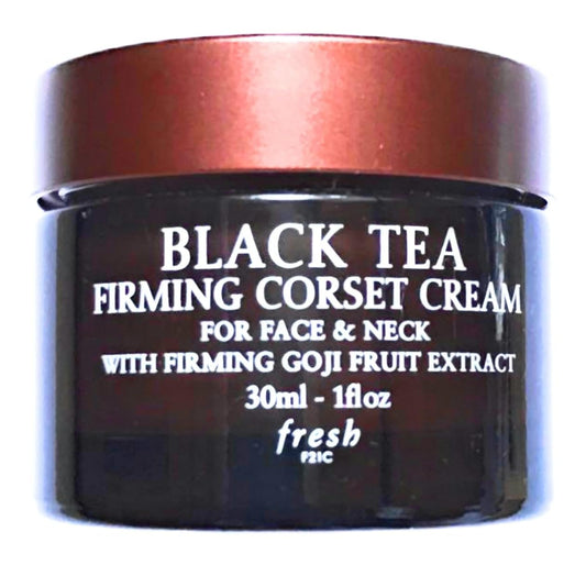 Fresh, Moisturizer Black Tea Firming Corset Cream For Face & Neck, 1oz/30ml