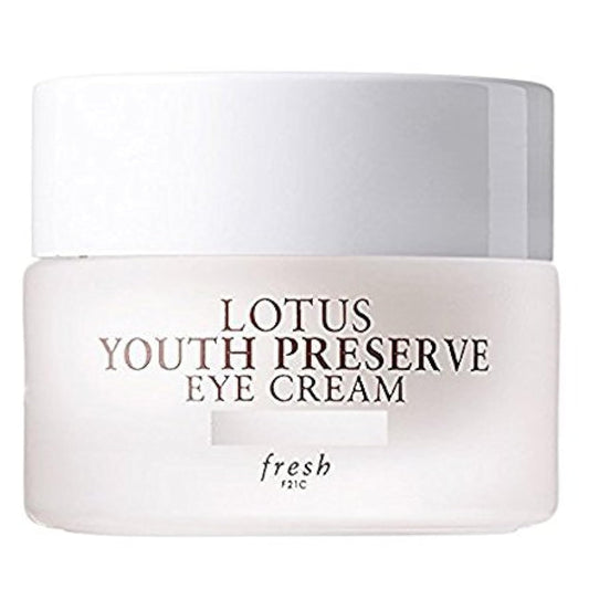 Fresh, Moisturizer Lotus Youth Preserve Eye Cream, 0.24oz/7ml