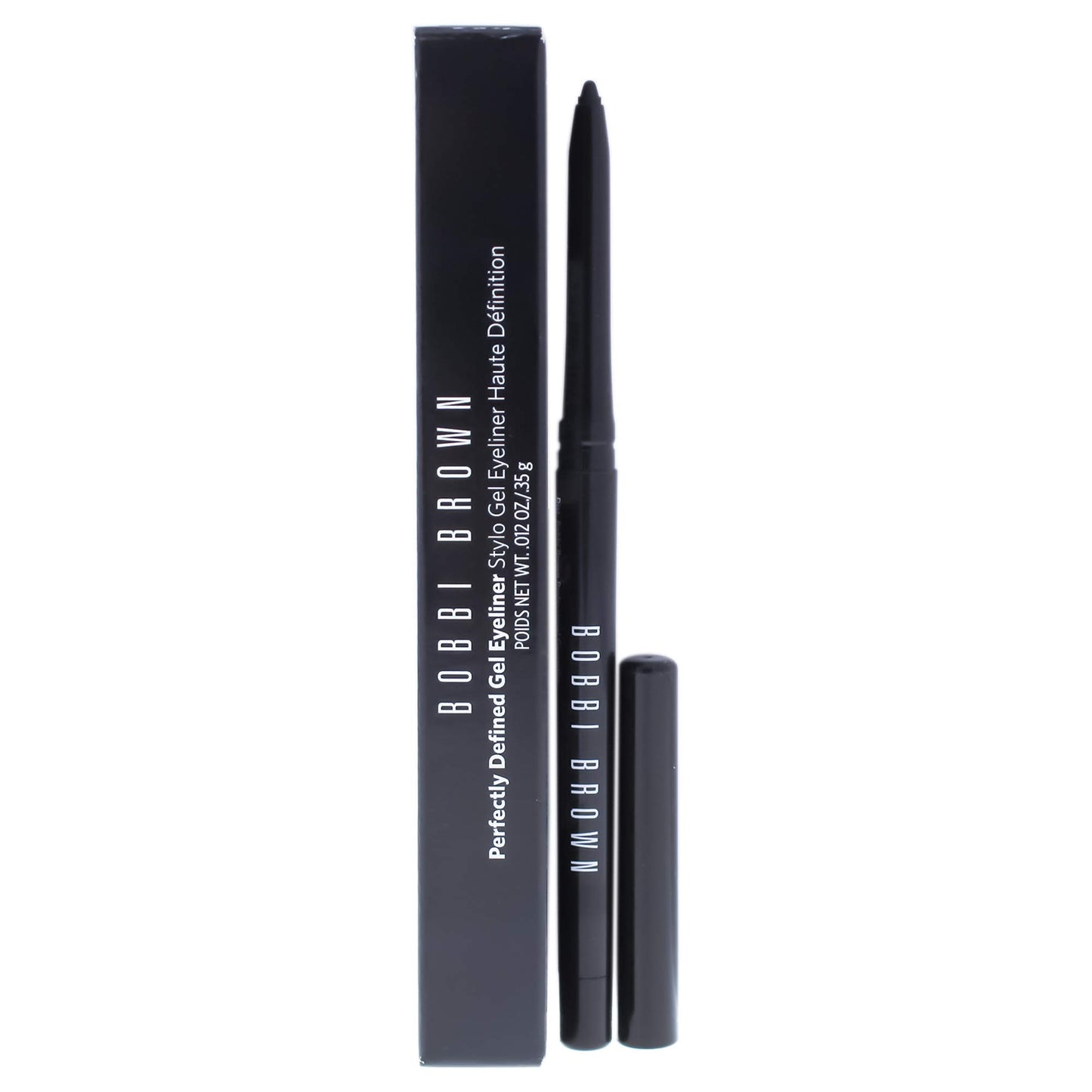 Bobbi Brown, Eyeliner Perfectly Defined Gel Pencil, Pitch Black, 0.012oz/0.35g