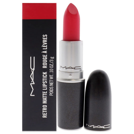 MAC, Lipstick Retro Matte, Relentlessly Red, 0.1oz/3g