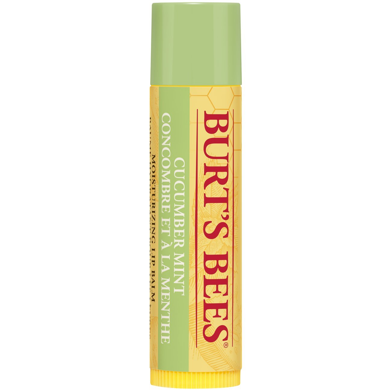 Burt's Bees, Lipbalm Moisturizing, Cucumber Mint, 0.15oz/4.25g