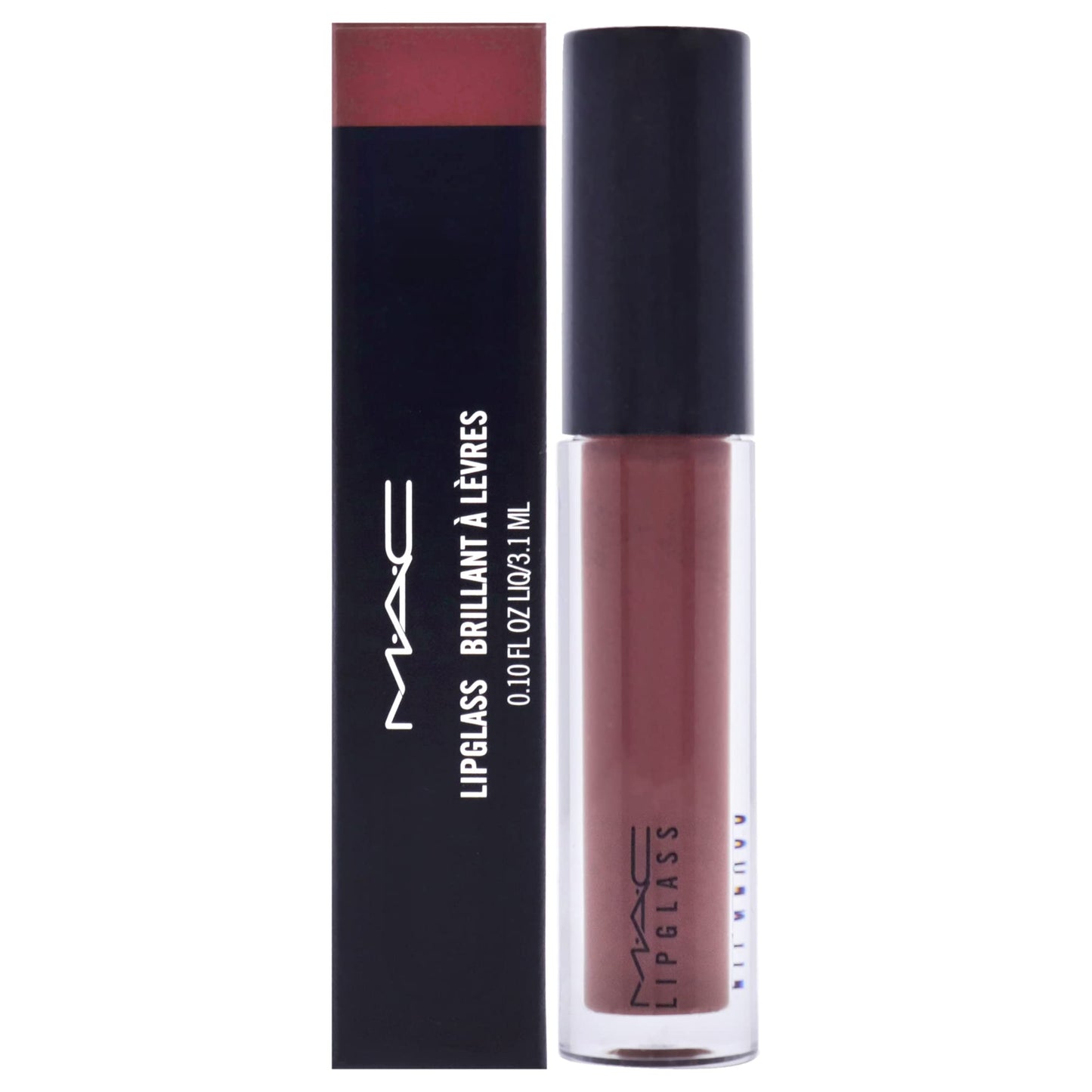 MAC, Lipgloss Lipglass, Bittersweet Me, 0.1oz/3.1ml