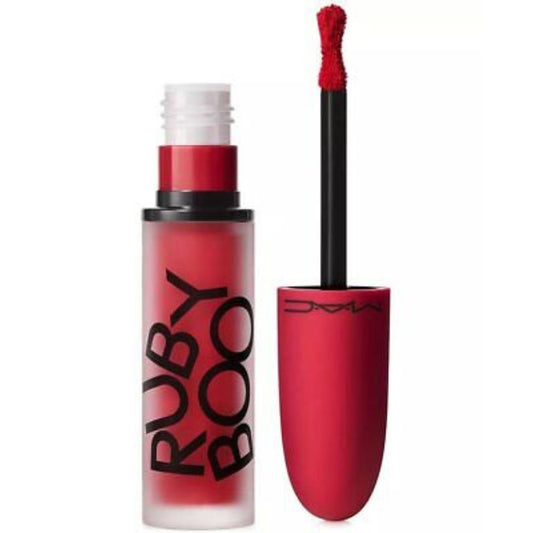 MAC, Lipstick Powder Kiss Liquid, Ruby Boo, 0.17oz/5ml